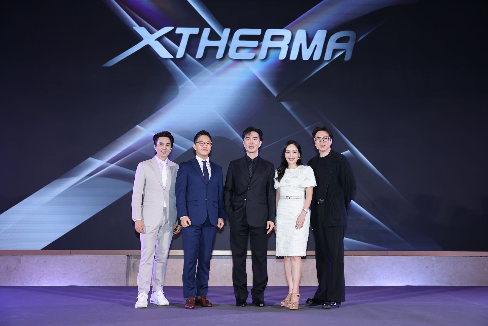 XTHERMA 론칭 심포지엄 연자 단체 사진